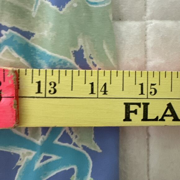 ANA CLARE Dress Womens XS Blue Green Mini Sheath Jersey Stretch Preppy Party - Picture 7 of 9